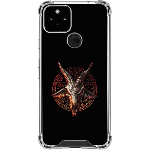 Alchemy Baphomet Zisurrû Google Pixel 5 Clear Case